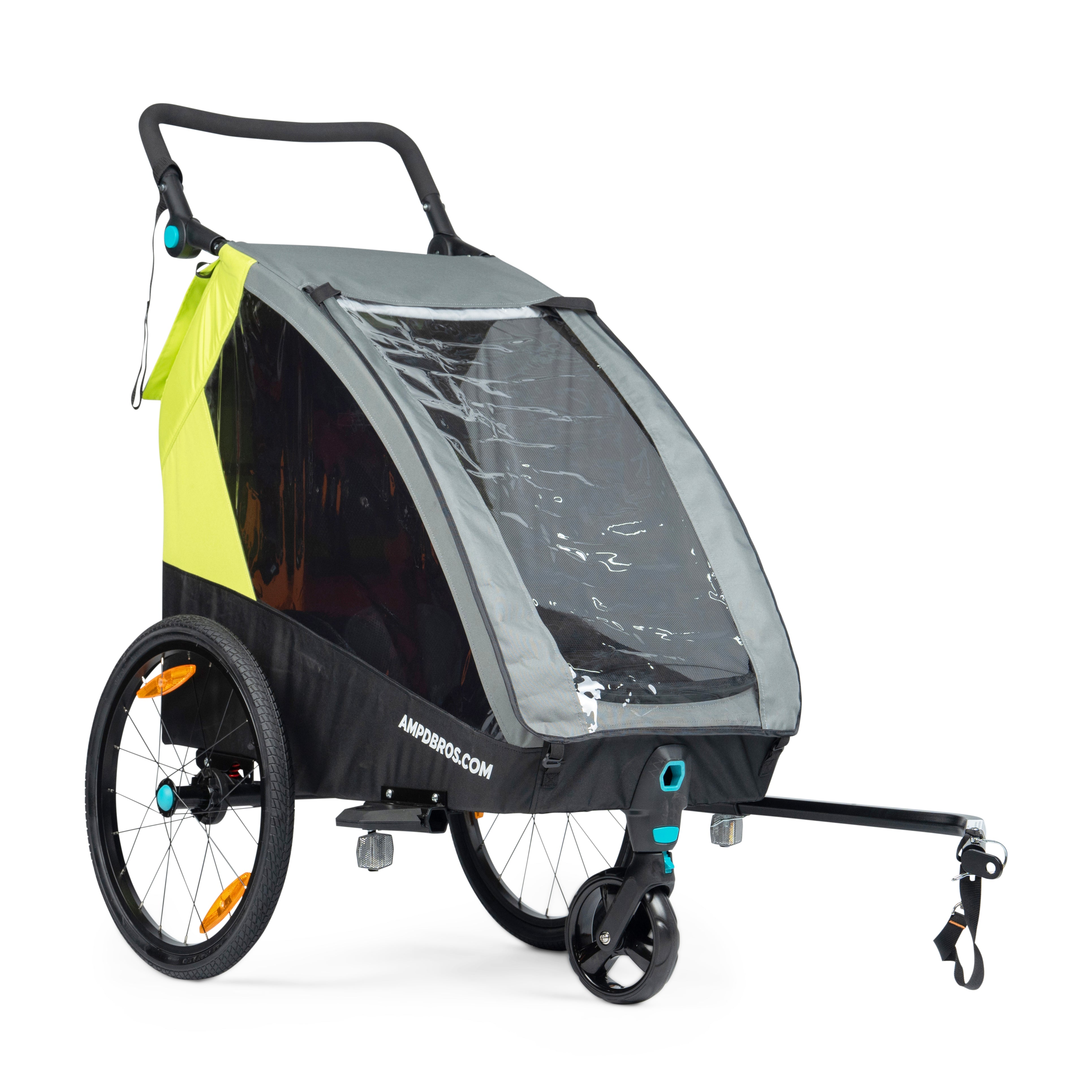 AMPD BROS DELUXE KIDS BIKE TRAILER Ride n Roll